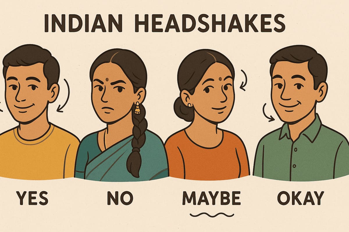 movimiento de cabeza en India